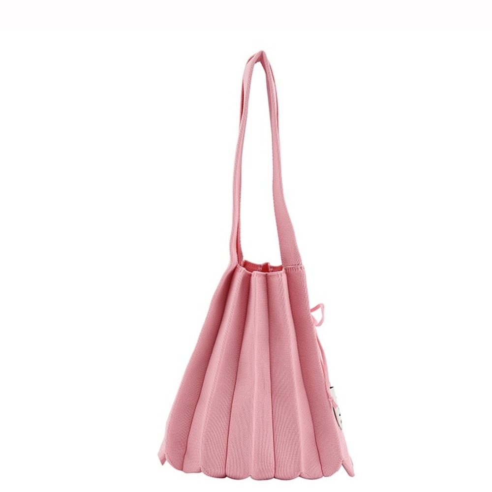 Lucky Pleats Knit small in ‘Cloud Pink’